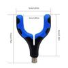 Fishing Rod Rest Head UShaped Bracket Head Fishing Grippers Rest Connects for Carp Fishing Rod Support Easily Install