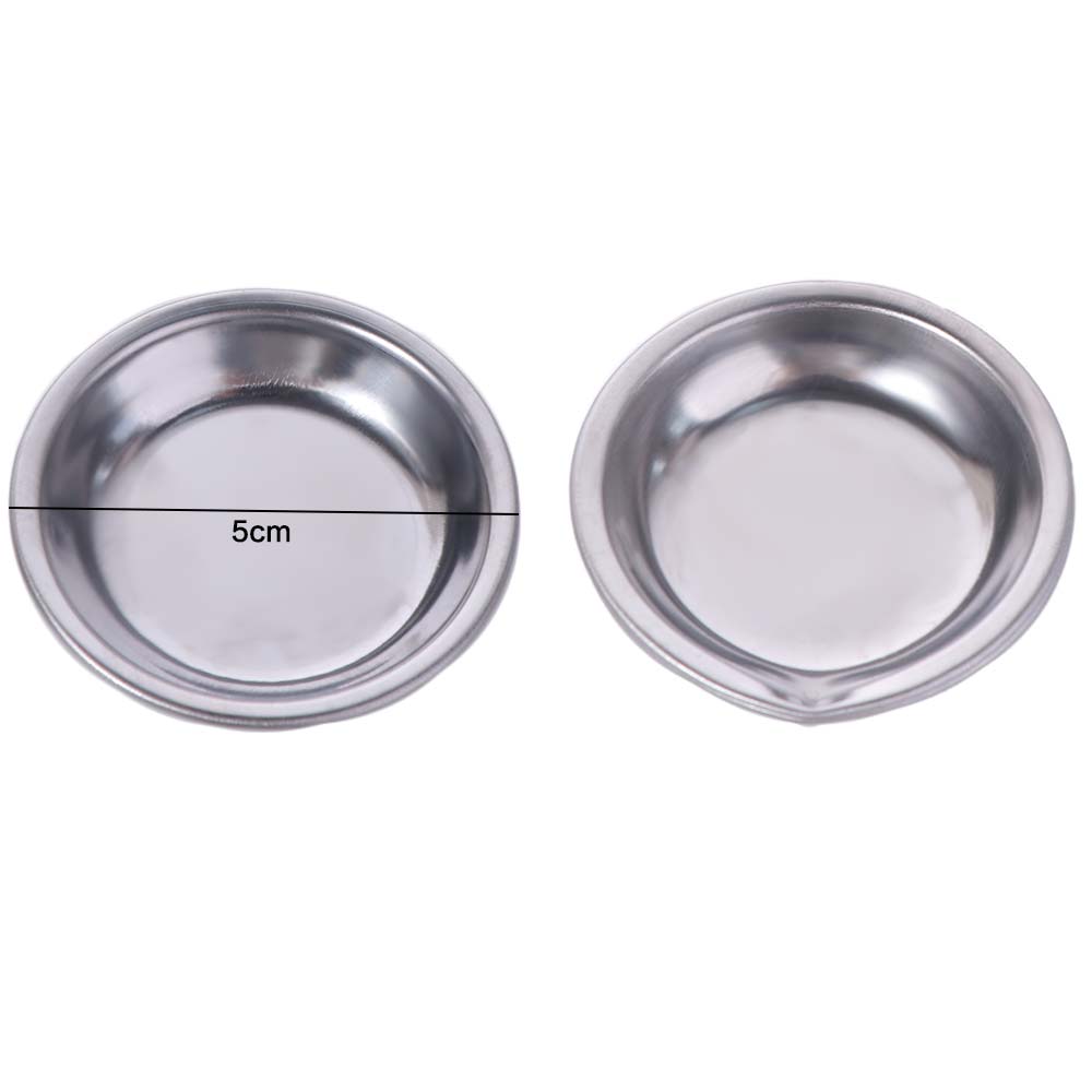 10pcs Stainless Steel Paint Color Mixing Cups Drawing Tablets Pour Mouth Palette  DIY Painting Tools