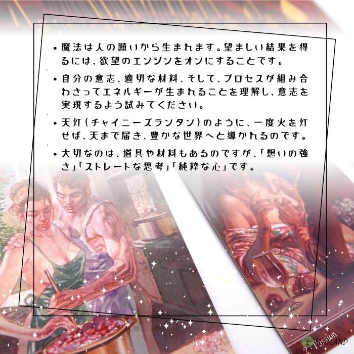 Instruction Manual Sexual Magic Oracle Authentic [Japanese Included] Cards,