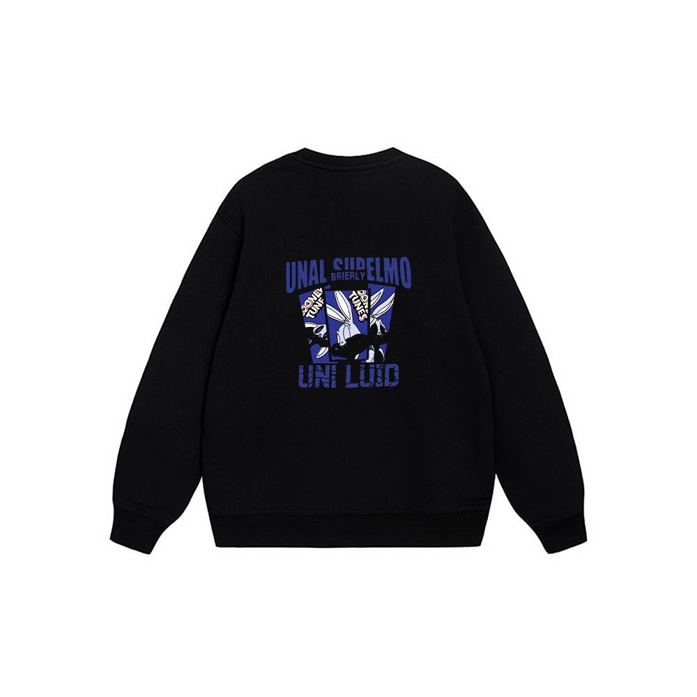 Nike Outdoor Breathable Urban Commuting Versatile Letter Round Neck Pullover Logo Sweatshirt Unisex Sweatshirt Black BV2667-010(TEAM1061-3.3.2)