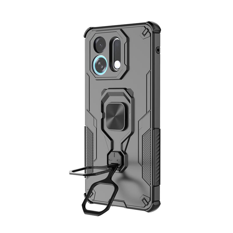 For OPPO K13 Turbo Pro Case Magnetic Holder Ring Armor Shockproof Phone Cases for K13Turbo K13 Turbo Pro Lens Protect Cover