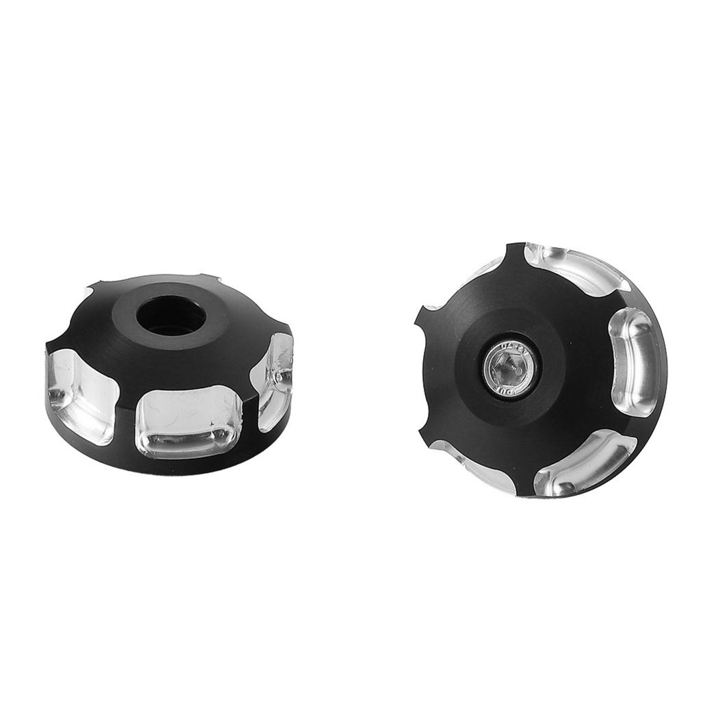 Replacement Aluminum Hand Grip End Cap with Bolts for 2013-2016 Handlebar End Caps Plug ATV Accessories