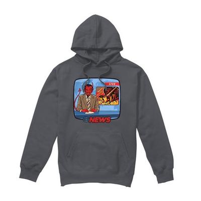 Steven Rhodes Unisex Adult Breaking News Hoodie