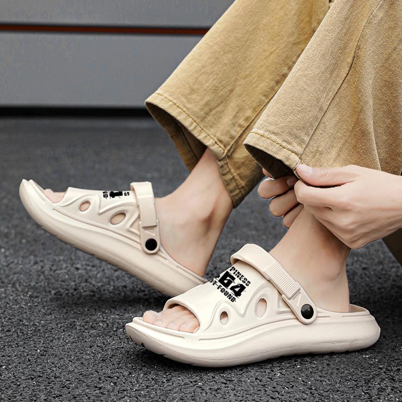 Fashion Men's Home Slippers Luxury Eva Sole Slippers for Man Adult Men's Sandal Slipers Flip Flop Male Shoes Sneakers House Slides
