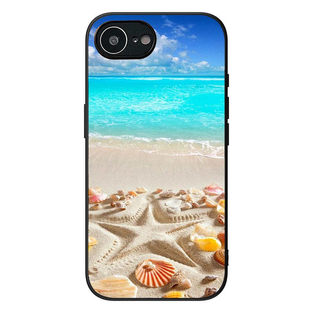 Mountain Sea Beach Travel Shell Starfish Star Case for Apple iPhone 12 13 Mini XS 11 Pro Max 7 8 Plus + XR 8+ X SE 2020 SE3