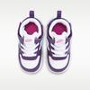 Nike Court Borough Mid 2 White Eggplant Royal Pulse (TD)