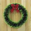Vibrant Christmas Garland for Walls and Doors 35cm Diameter Festive Decoration
