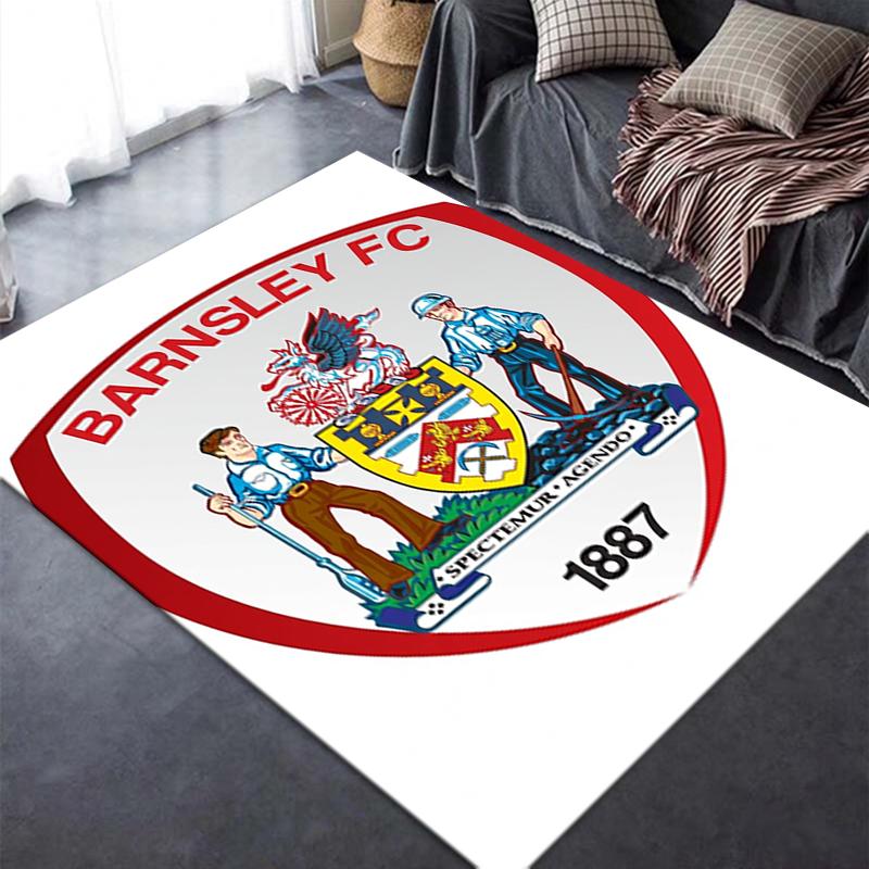Barnsley Fc Carpet Rug For Living Room Bedroom Home Sofa Decorationkids Play Nonslip Floor Mat