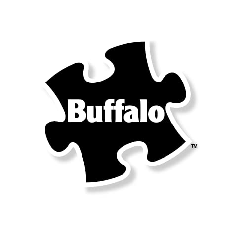 Buffalo Games - Michel Delacroix - Noël Est de Letour - 1000 Teile Weihnachtspuzzle - Farbenfrohes Feiertagspuzzle für Erwachsene - Präzise geschnittene Teile