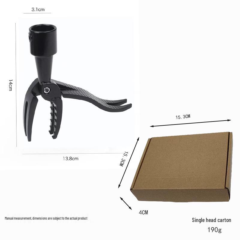 Cross-border StandUp Weed Puller: Manual No-Bend Rooting Shovel and Clip Garden Hand Weeder.