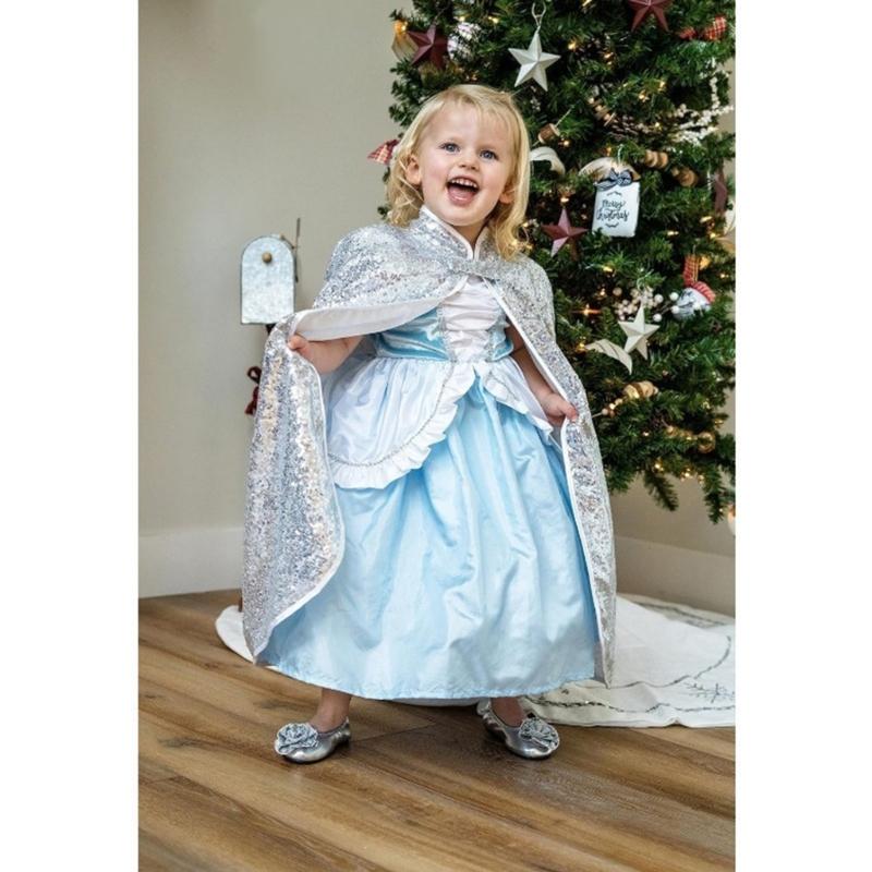 Girls Dress Cape Princess Cape Party Cosplay Cloak Halloween Cosplay Cloak Party Supplies for Masquerade Parties