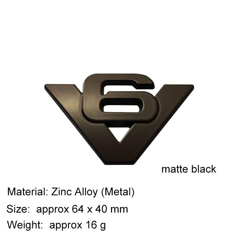 3D Car Styling V6 V8 Triton V10 for F150 F250 F350 Mustang Shelby GT 350 500 Cobra Car Hood Fender Trunk Rear Nameplate Decal Emblem Badge Sticker