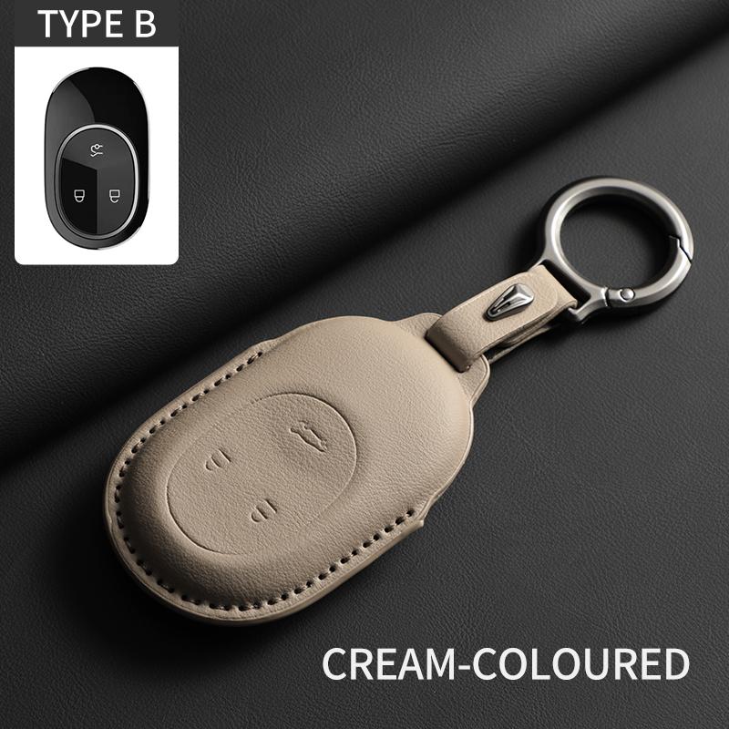 Housse de clé de voiture de couleur d'origine pour Nio Et5T Es6 Ec7 Es7 Et7 Et5 Coque porte-clés pour voiture Housse anti-rayures Accessoires décoratifs