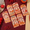 6pcs Traditional 2025 Snake Year Red Envelopes Cartoon Lucky Money Bag  Graduation