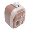 Children   Bank Auto Scroll Paper Money Saving Box Large Capacity Smart Fingerprint Password Saving Jar for Kids