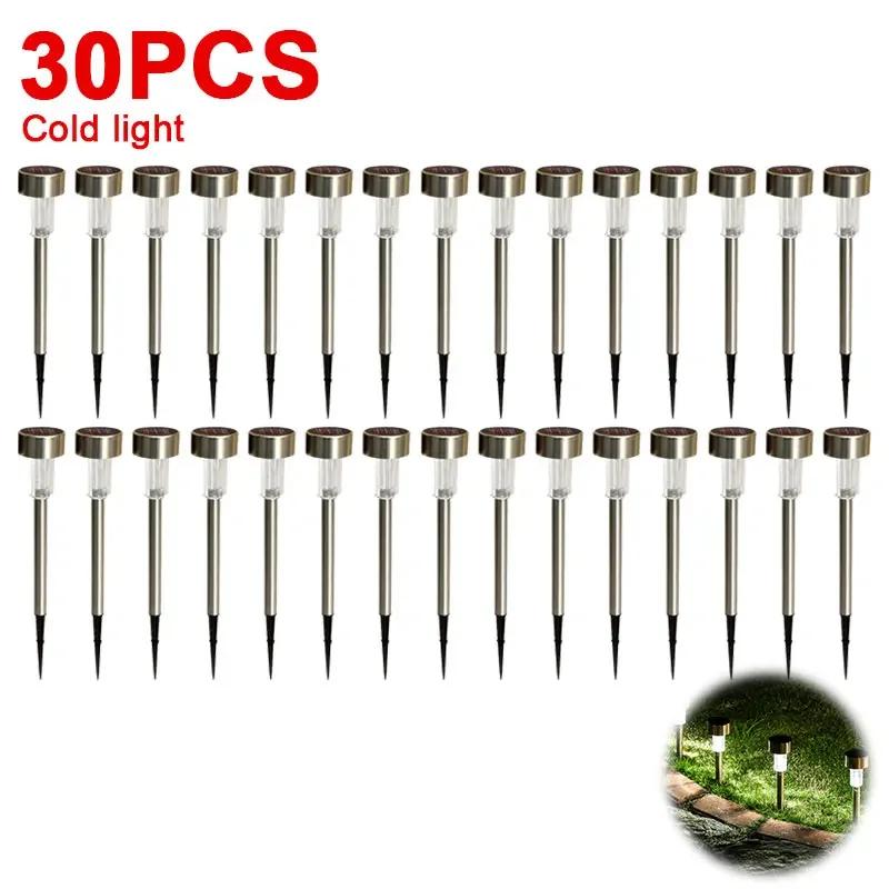 Solar-Außenleuchten, Gartenlampe, solarbetrieben, wasserdicht, für Landschaft, Weg, Außenbereich, für Hof, Hinterhof, Rasen, Terrasse, dekorativ