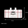 Adjustable Multi-Functional Sewing Machine Presser Foot Set with Fabric Strip, Imitation Synchronous, and Overlocking Features