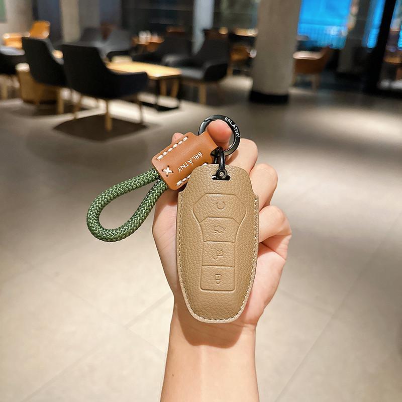 BYD Car Key Case for Han, Qin Plus DMI, Song Pro, Song L, Tang, Yuan, Destroyer 05, Dolphin, Seal 06 Models