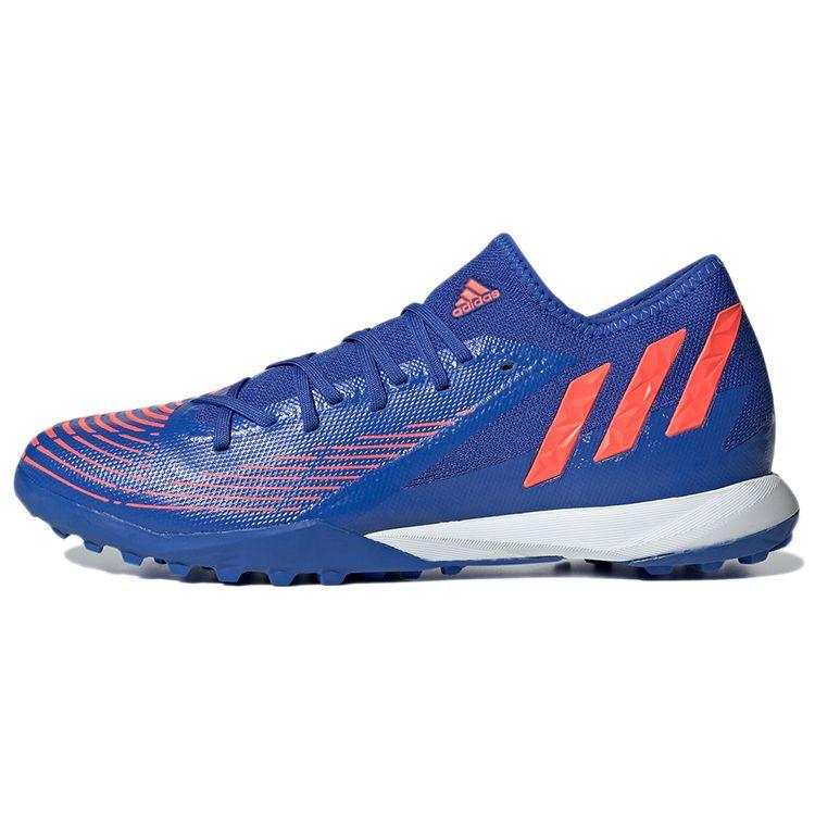 Adidas Predator Edge.3 L TF (Rubber Studs) Turf Soccer Shoes Unisex Soccer Shoes Blue GX2632