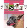 Dog Muzzle Breathable Mesh And Nylon Muzzle Soft Pad, Xxl, Orange