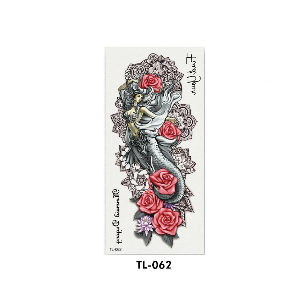 

Прохладный Ловец снов цветок розы временная татуировка наклейка боди-арт наклейка