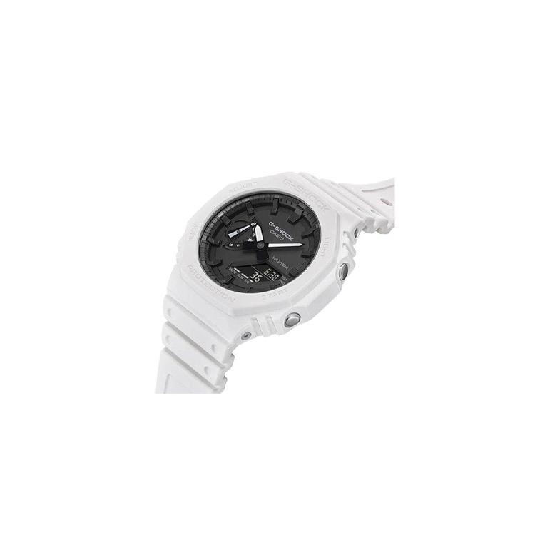 Casio Herren Flüssigkristall/Analog Dual-Display Serie Schwarze Uhr GA-2100-7A-