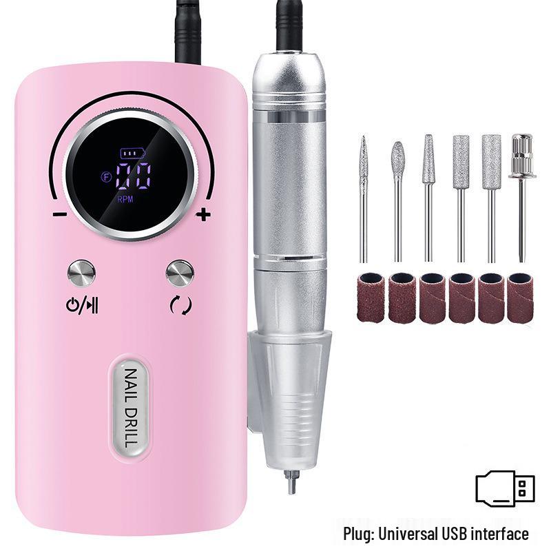 

Rechargeable Portable Nail Salon Grinder & Dead Skin Remover