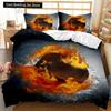 Music Duvet Cover Set Cool Colorful Headset Bedding Set Kids Boys Girls Bedding Set Music Queen King Size Polyester Qulit Cover