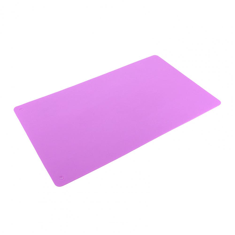 Stain-proof Baby Placemat Easy-clean Silicone Mat Heat Resistant Silicone Placemat with Raised Edges for Kids Crafts for Kitchen