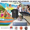 Portable Electric Air Pump for Inflatables with 5 Nozzles for Outdoor Camping,Air Mattress Beds,Boats,Cushion,Couch,Pool Floats