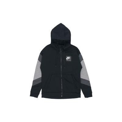 Men's Air Hood Fz Fleece Logo Jacket Black CD9223-010