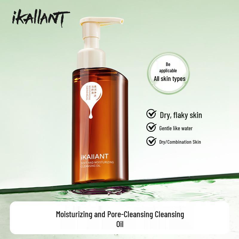 Kelandai Soothing Hydrating Cleansing Oil: Gentle, Non-Irritating Eye & Lip Makeup Remover