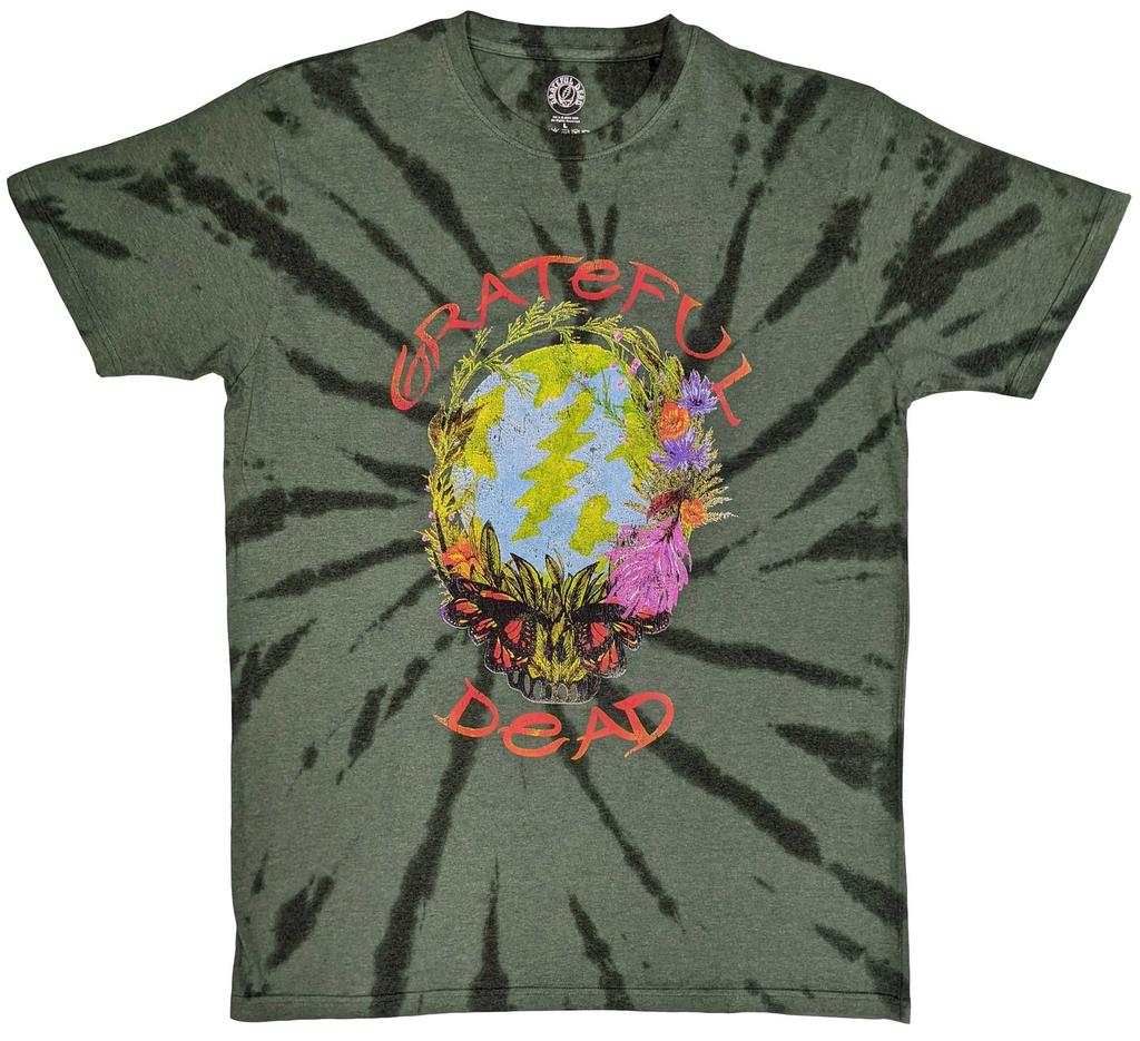 Grateful Dead T-Shirt: Forest Dead (Wash Collection) OFFICIAL NEW