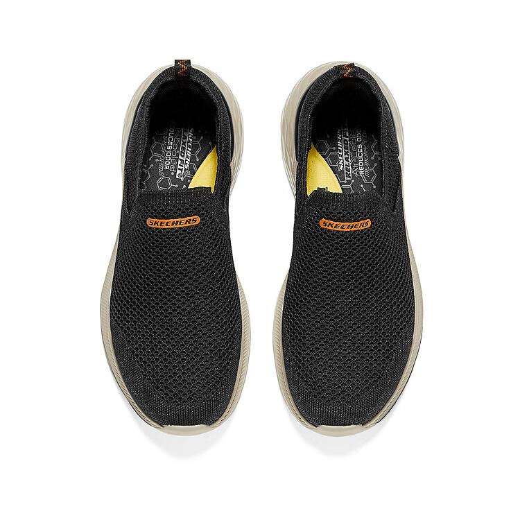 Skechers Casual Shoes Comfortable Versatile Low-Top Lifestyle Sneakers Men Shoes Black 210861-BLK