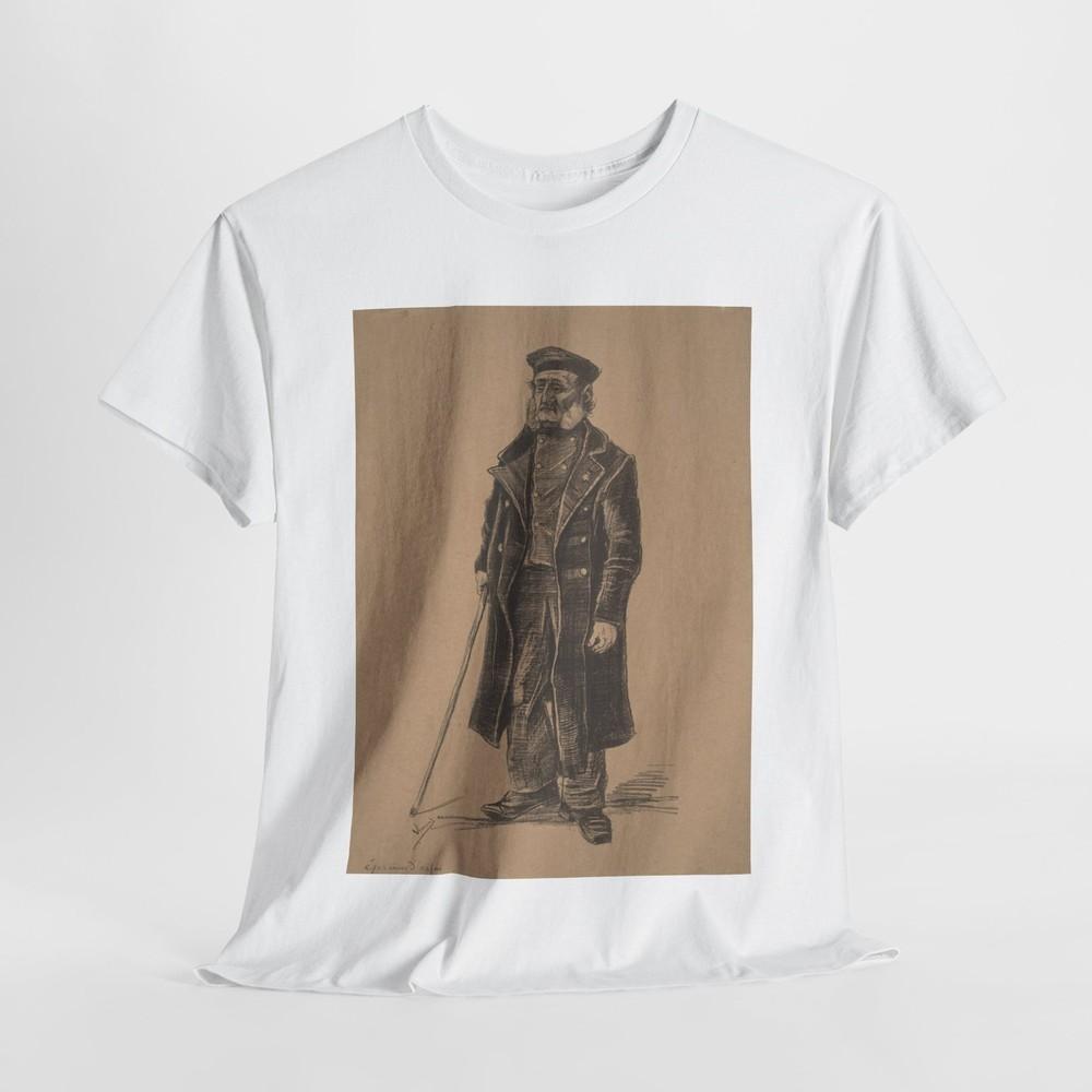 

Vincent van Gogh Orphan Man Tshirt Tops Tee, Heavy Cotton Unisex Shirt for Art Lovers, L