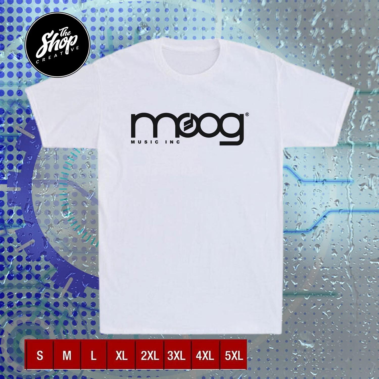 Moog Synthesizer Logo Funny  S-5XL L