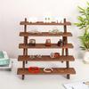 A Versatile Antique Wooden Display Stand: Suitable for Jewelry, Desserts, Etc. - Suitable for Home and Shop Use