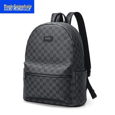 Men's Fashion Water-Resistant 15.6-inch Laptop Backpack