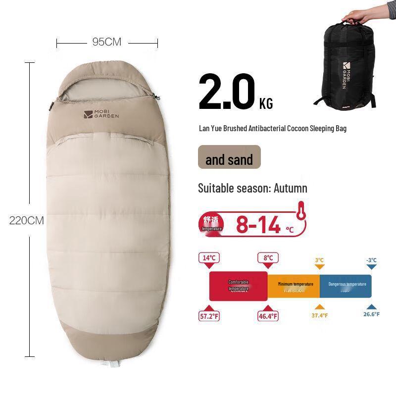 iosn Lan Yue Lightweight Outdoor Adult Sleeping Bag