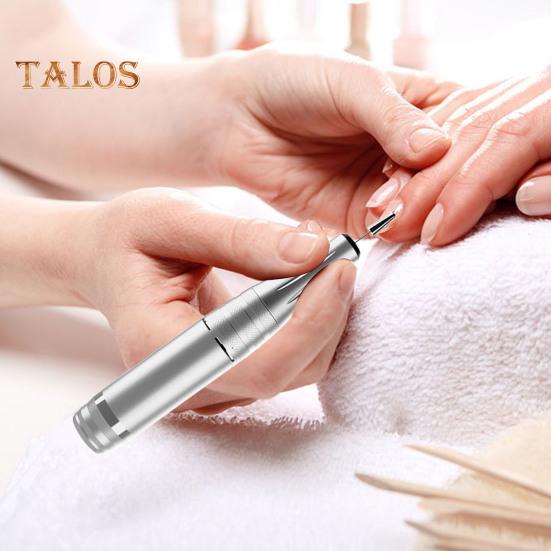 Electric Nail Polisher with 6 Attachments USB Manicure Tool for Fingernails And Toenails High Speed 35000RPM Nail Machine for Home And Salon Use