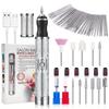Electric Professional Nail Drill Set Rechargeable Portable Scrub Machine Nail Sharpening Home Professional Salon Nail Art Set