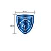 Stainless Steel Car Front Sticker Rear Badge Steering h Wheel Cover Lion Logo for Peugeot 308 3008 2008 306 307 408 407 5008 508