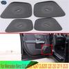 For Mercedes-Benz GLB-Class X247 GLB200 220 250 Stainless Steel Speaker Cover Interior Trim Side Door Stereo Bezel