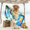 Halloween Trick Treat Customized Name Beach Towel Quick-Dry Soft Microfiber