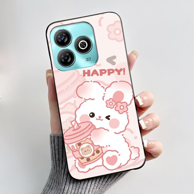 Phone Casing For ZTE Blade A75 4G Case Z2359 Luxury Dragon Cute Cool Boys Girls Black Matte Soft Silicone Protective Back Cover