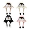 Kids Hat Penguin Design Ear Protection Knit Hat Autumn Winter Lightweight Warm Hat Outdoor