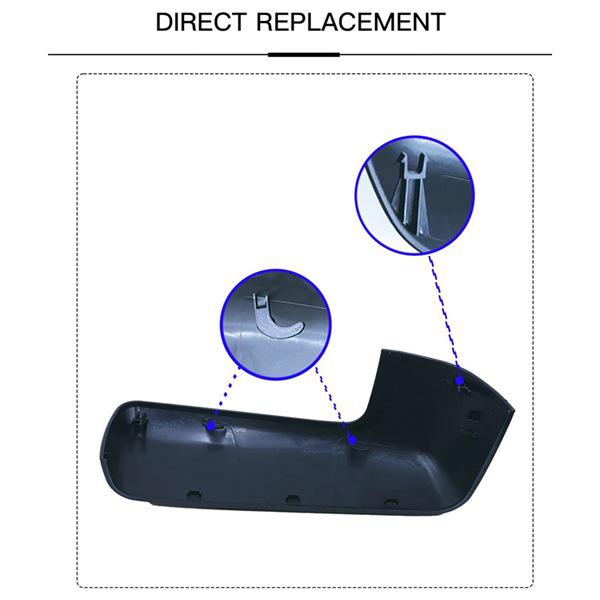 Chevrolet Silverado Rearview Mirror Cover - 2 Pieces (SKU: 84469252, 84328137, 84612941) Others