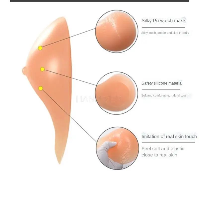 Medical Grade Silicone Breast Implants Fake Breasts Breast Axillary Resection Breast Implants Bras Available
