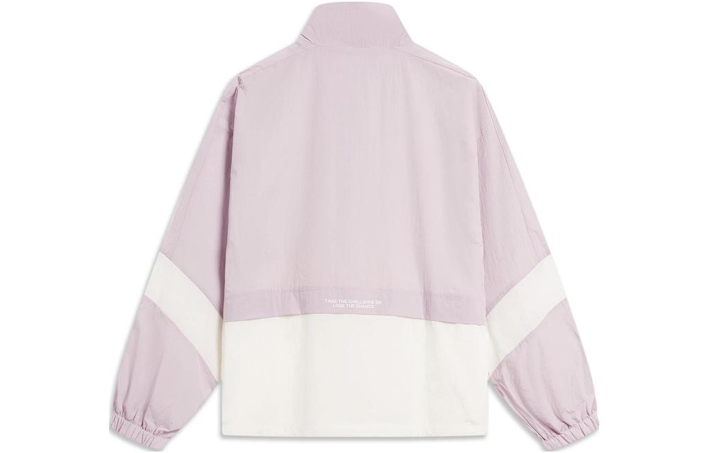 Li Ning Sports Fashion Collection Jackets & Coats Women's Silk Purple/Ivory AFDT880-2