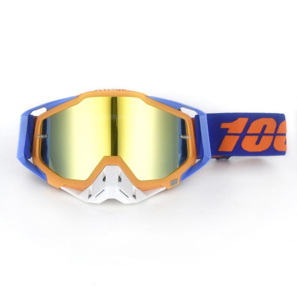 Motorcycle Goggles Color Off-road Helmet Goggles Windproof Sand Riding Glasses Ski Goggles
